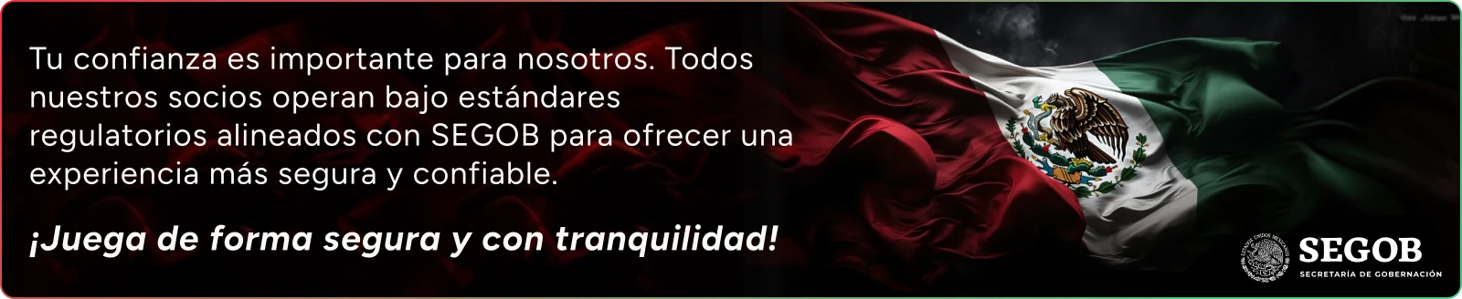Mexican government flag assurance