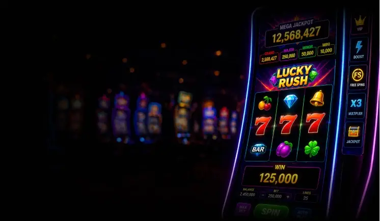 Online casino slot machine game
